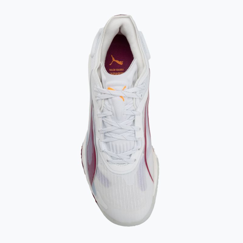 Кросівки жіночі PUMA Accelerate NITRO SQD 4 puma white/berry/lilaccrush/hautetropic/heatfire 5