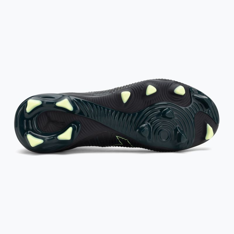 Кросівки футбольні чоловічі PUMA Future 8 Match FG/AG puma black/fizzy light/green terrain 4