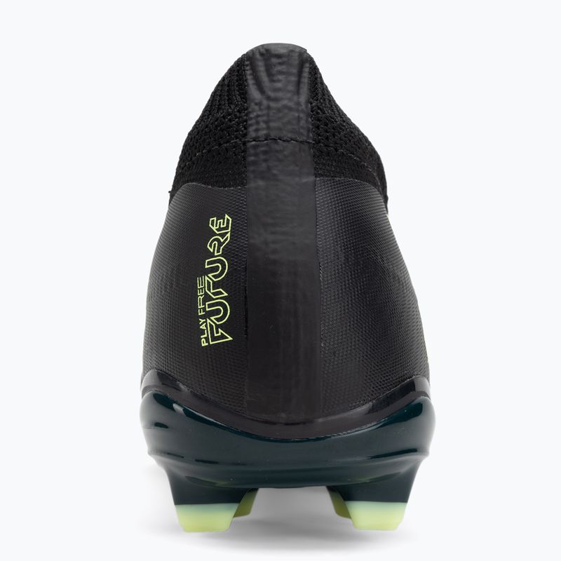 Кросівки футбольні чоловічі PUMA Future 8 Match FG/AG puma black/fizzy light/green terrain 6