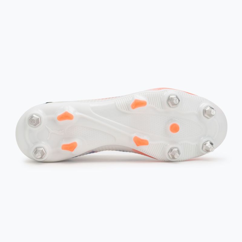 Кросівки футбольні чоловічі PUMA Future 8 Pro MxSG puma white/puma black/glowing red 4