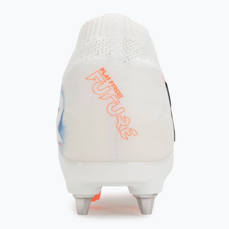 Кросівки футбольні чоловічі PUMA Future 8 Pro MxSG puma white/puma black/glowing red 6
