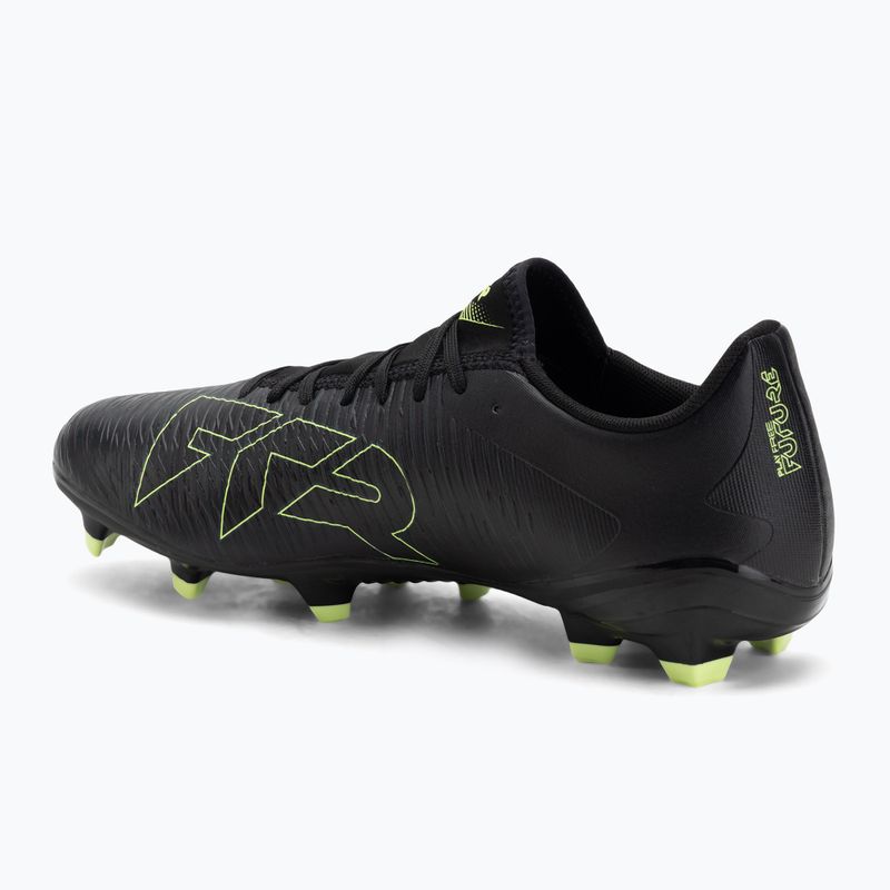 Кросівки футбольні чоловічі PUMA Future 8 Play FG/AG puma black/fizzy light/green terrain 3