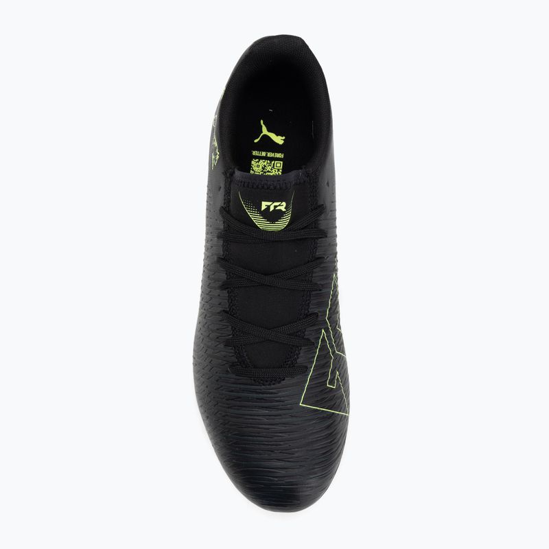 Кросівки футбольні чоловічі PUMA Future 8 Play FG/AG puma black/fizzy light/green terrain 5