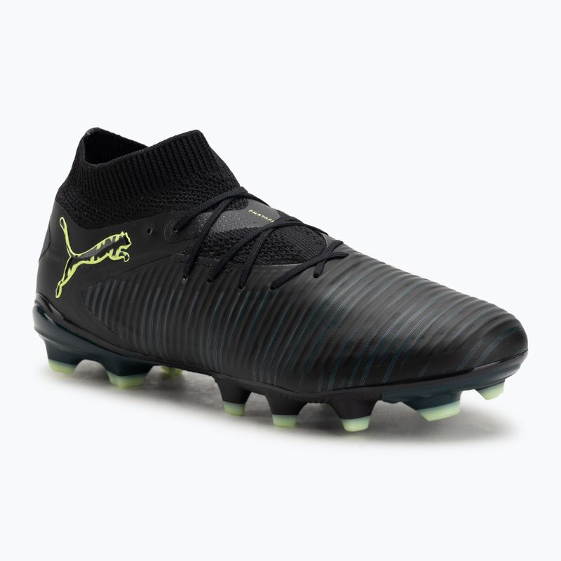 Кросівки футбольні чоловічі PUMA Future 8 Pro FG/AG puma black/fizzy light/green terrain