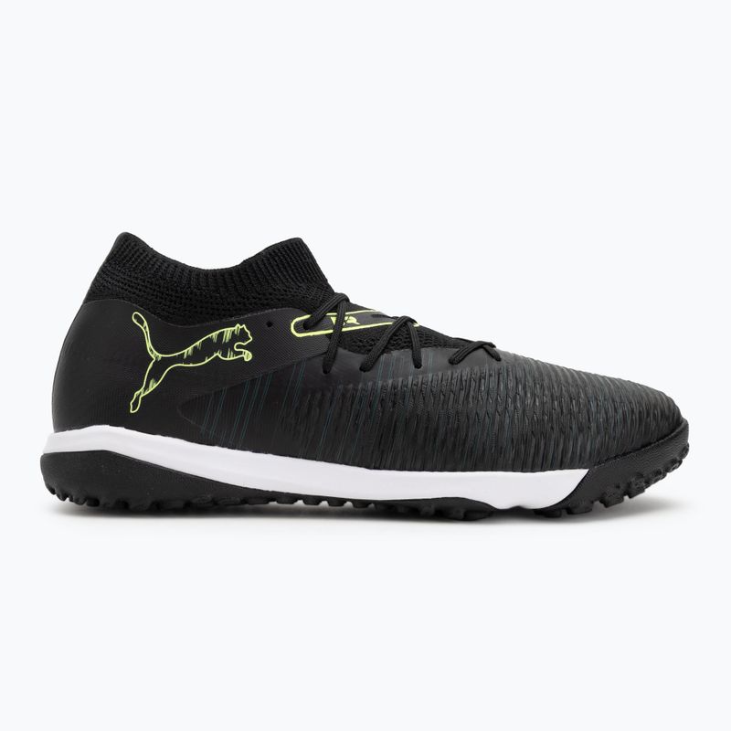 Кросівки футбольні чоловічі PUMA Future 8 Match TT puma black/fizzy light/green terrain 2