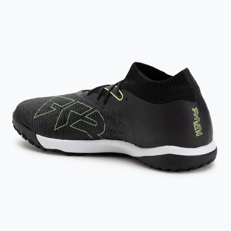 Кросівки футбольні чоловічі PUMA Future 8 Match TT puma black/fizzy light/green terrain 3