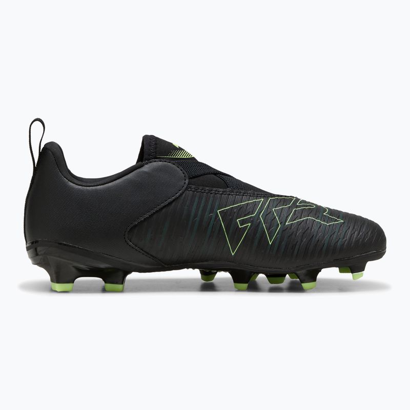 Кросівки футбольні дитячі PUMA Future 8 Match LL FG/AG Jr puma black/fizzy light/green terrain 8