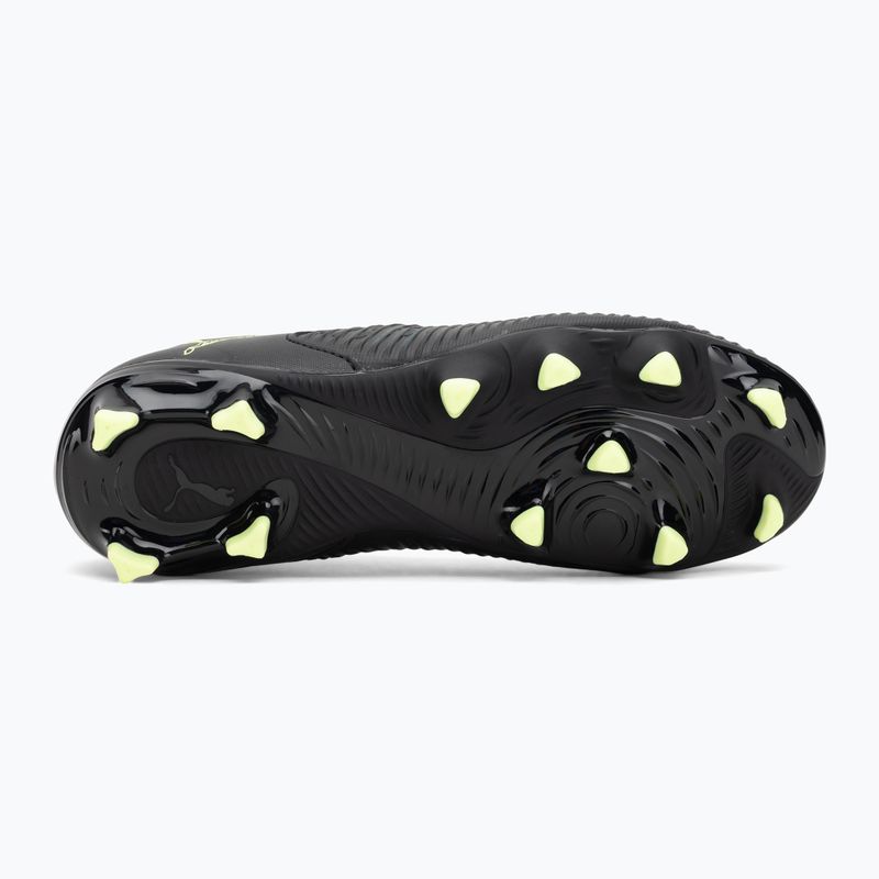 Кросівки футбольні дитячі PUMA Future 8 Match LL FG/AG Jr puma black/fizzy light/green terrain 4