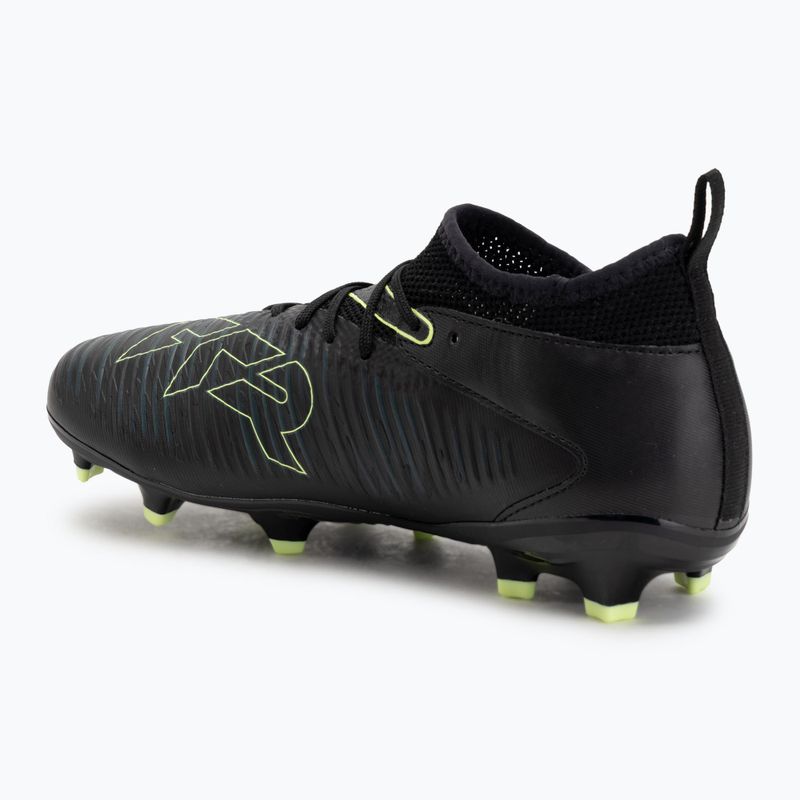 Кросівки футбольні дитячі PUMA Future 8 Match FG/AG Jr puma black/fizzy light/green terrain 3