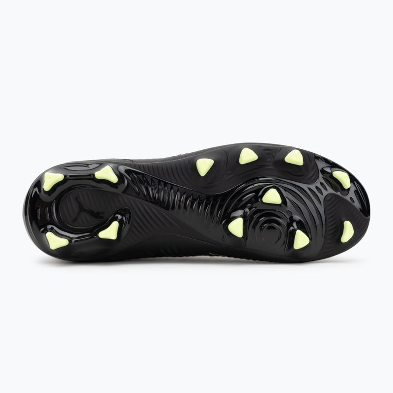 Кросівки футбольні дитячі PUMA Future 8 Match FG/AG Jr puma black/fizzy light/green terrain 4