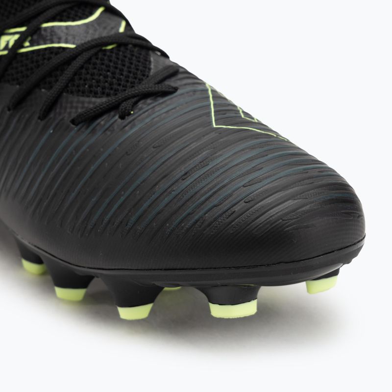 Кросівки футбольні дитячі PUMA Future 8 Match FG/AG Jr puma black/fizzy light/green terrain 7