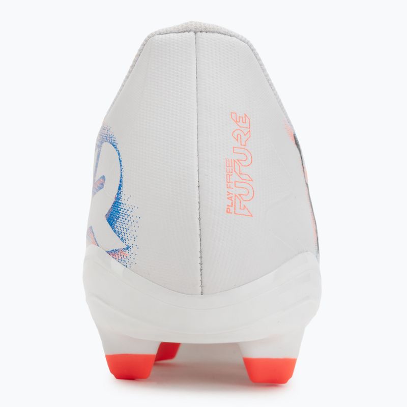 Кросівки футбольні чоловічі PUMA Future 8 Play FG/AG puma white/puma black/glowing red 6