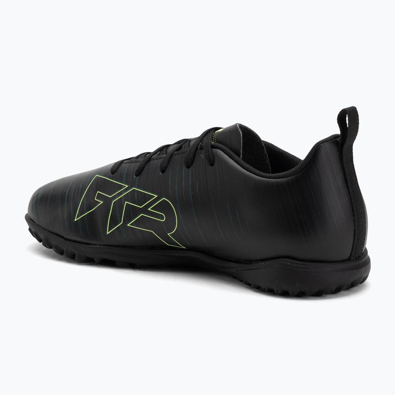 Кросівки футбольні дитячі PUMA Future 8 Play TT Jr puma black/fizzy light/green terrain 3