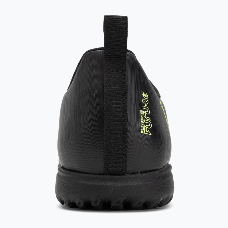 Кросівки футбольні дитячі PUMA Future 8 Play TT Jr puma black/fizzy light/green terrain 6