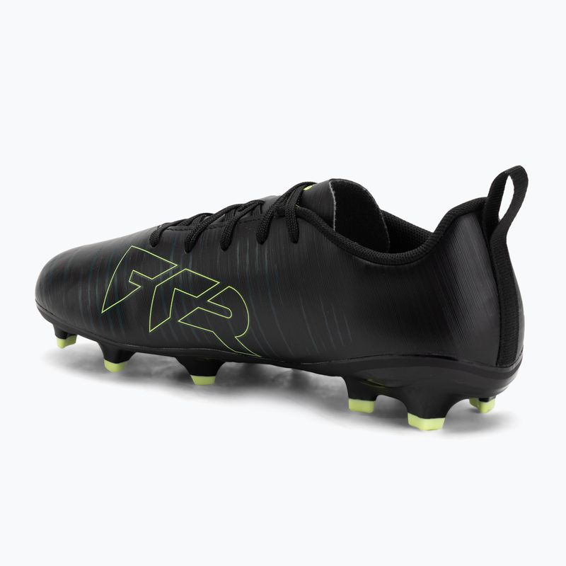 Кросівки футбольні дитячі PUMA Future 8 Play FG/AG Jr puma black/fizzy light/green terrain 3