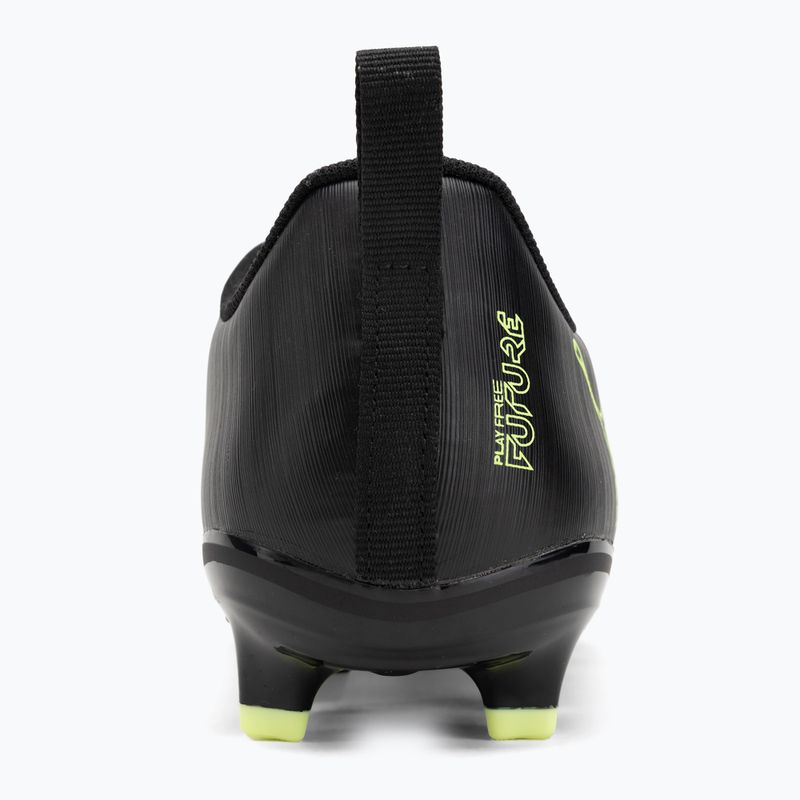 Кросівки футбольні дитячі PUMA Future 8 Play FG/AG Jr puma black/fizzy light/green terrain 6