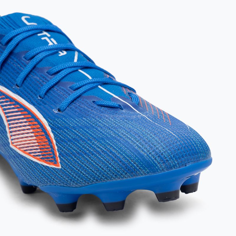 Кросівки футбольні дитячі PUMA Ultra 6 Pro FG/AG Jr ultra blue/puma white/glowing red 7
