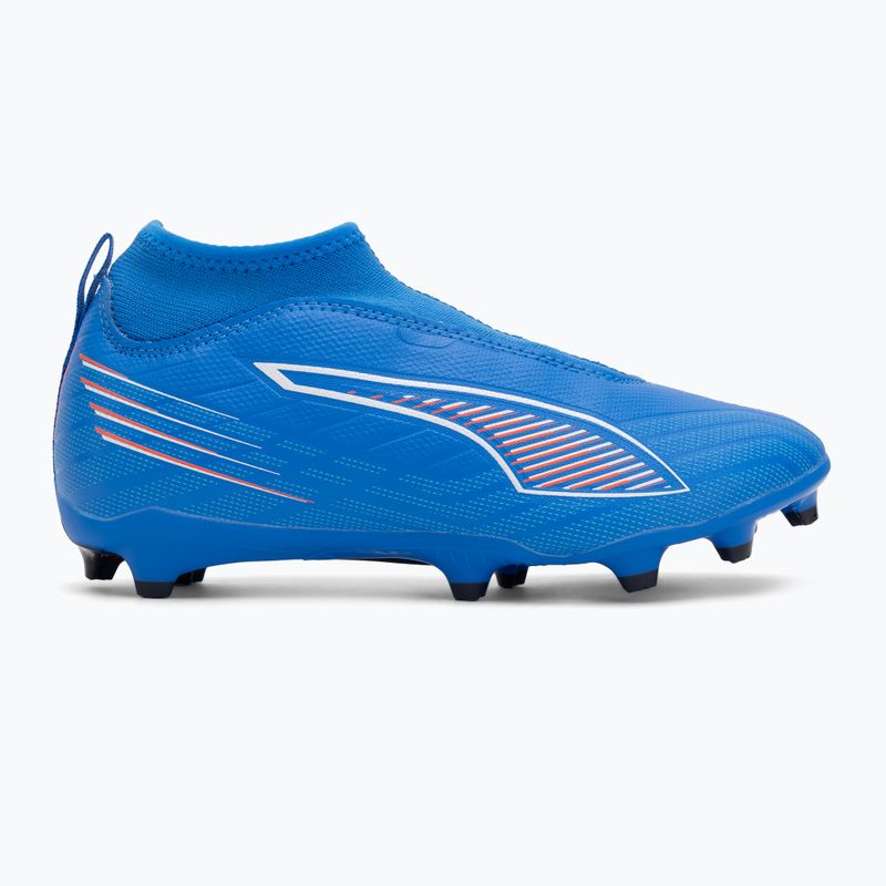 Кросівки футбольні дитячі PUMA Ultra 6 Match+ LL FG/AG Jr ultra blue/puma white/glowing red 2