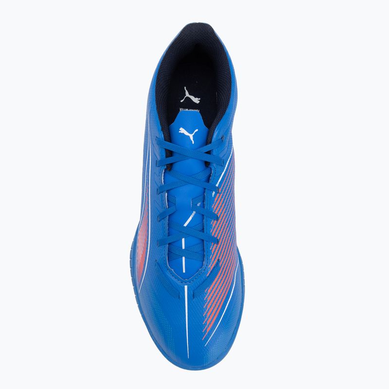 Кросівки футбольні чоловічі PUMA Ultra 6 Play TT ultra blue/puma white/glowing red 5