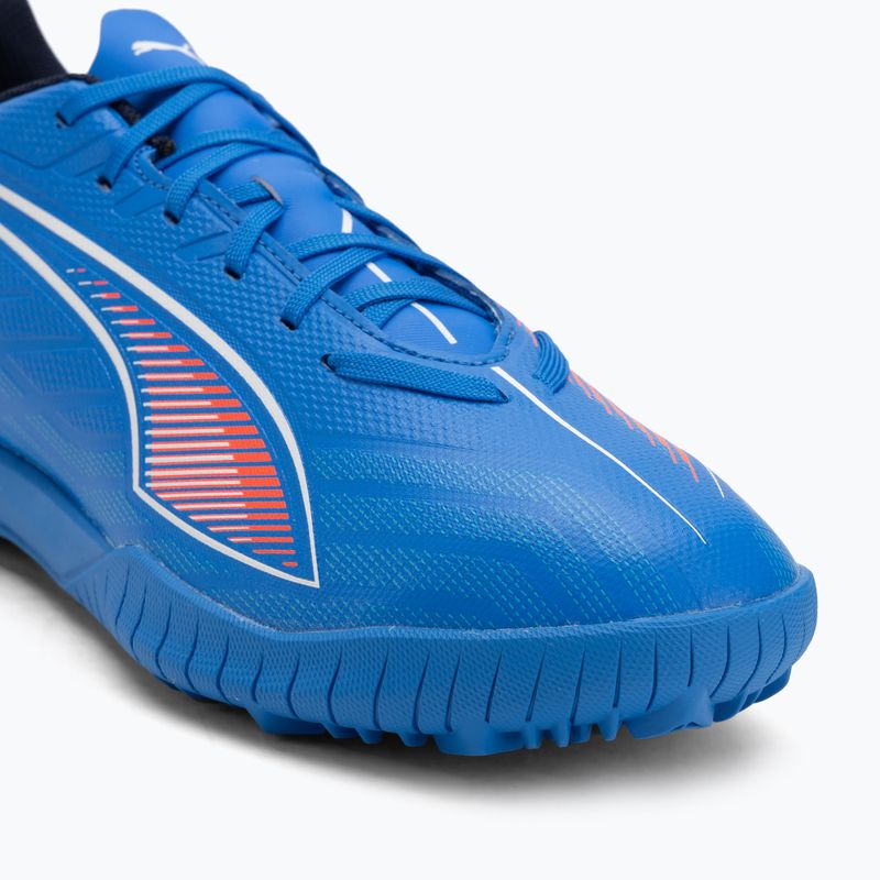 Кросівки футбольні чоловічі PUMA Ultra 6 Play TT ultra blue/puma white/glowing red 7