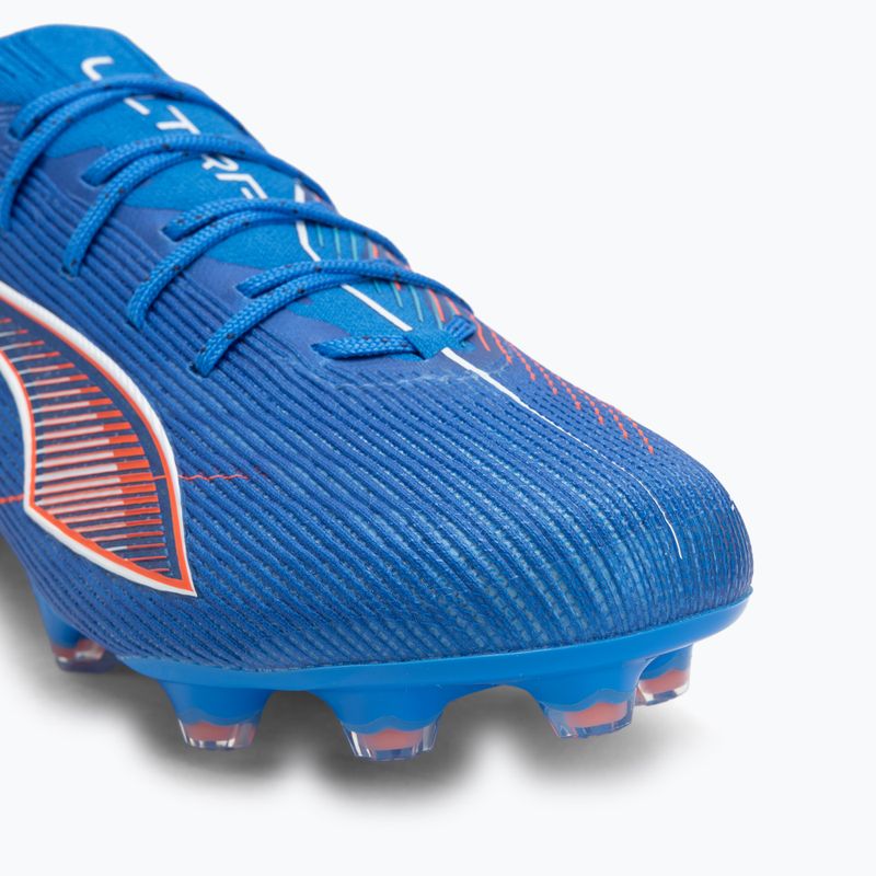 Кросівки футбольні чоловічі PUMA Ultra 6 Ultimate FG ultra blue/puma white/glowing red 7
