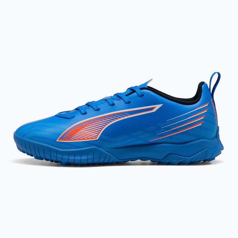 Кросівки футбольні дитячі PUMA Ultra 6 Play TT Jr ultra blue/puma white/glowing red