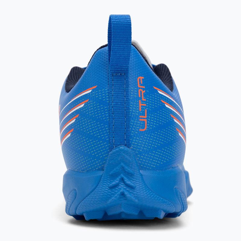 Кросівки футбольні дитячі PUMA Ultra 6 Play TT Jr ultra blue/puma white/glowing red 6