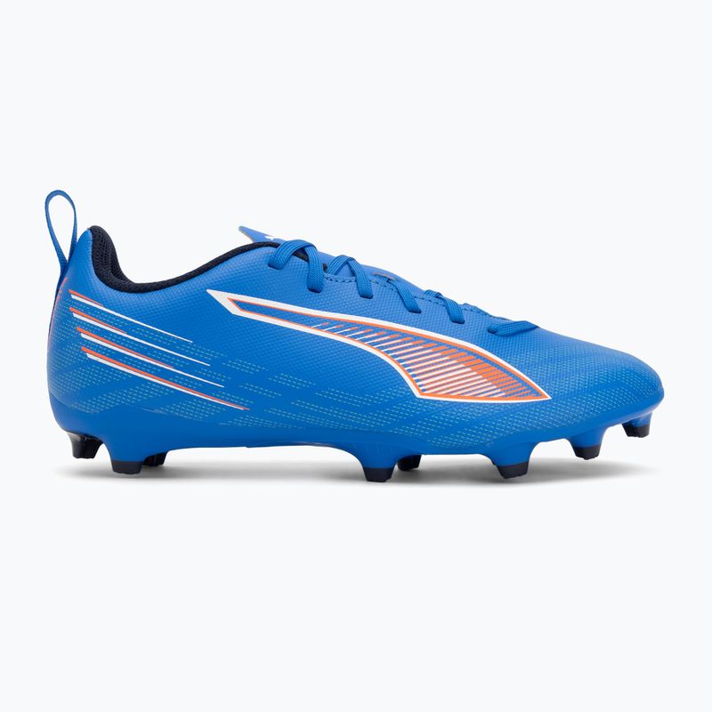 Кросівки футбольні дитячі PUMA Ultra 6 Play FG/AG Jr ultra blue/puma white/glowing red 2