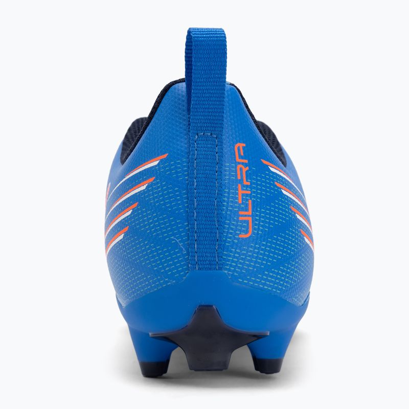 Кросівки футбольні дитячі PUMA Ultra 6 Play FG/AG Jr ultra blue/puma white/glowing red 6