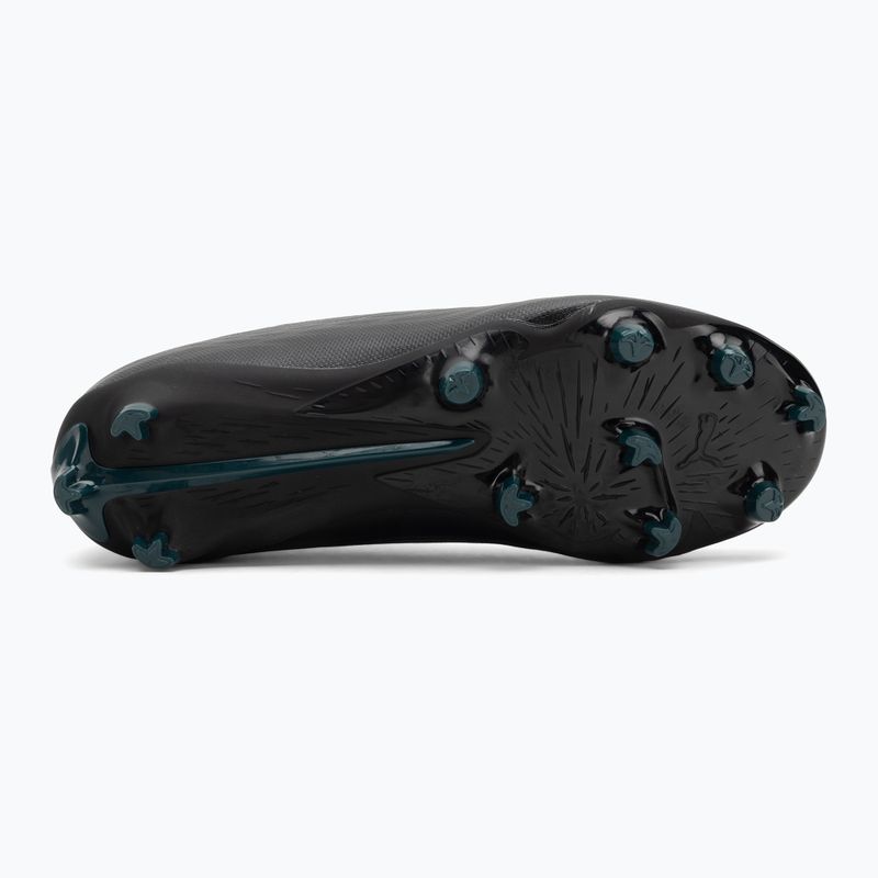 Кросівки футбольні дитячі PUMA Ultra 6 Match FG/AG Jr puma black/fizzy light/green terrain 4