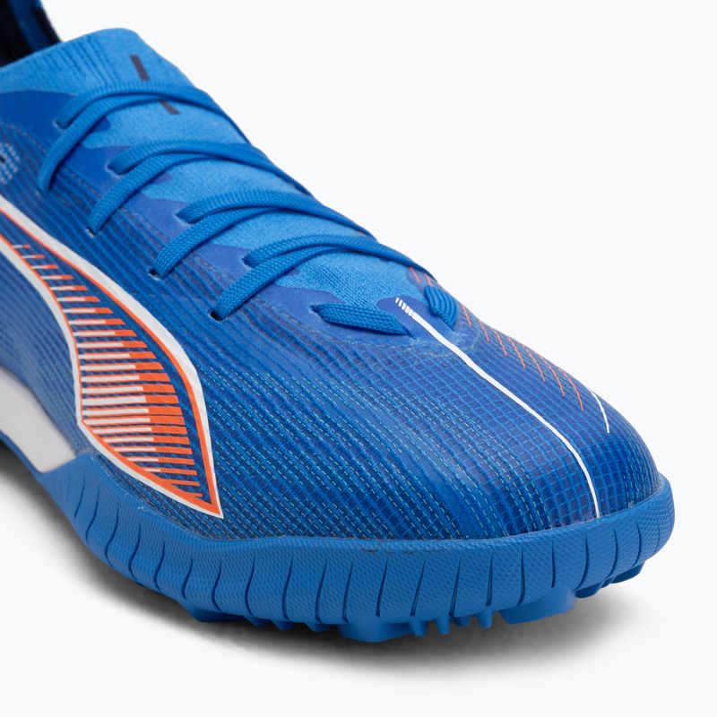 Кросівки футбольні чоловічі PUMA Ultra 6 Match TT ultra blue/puma white/glowing red 7