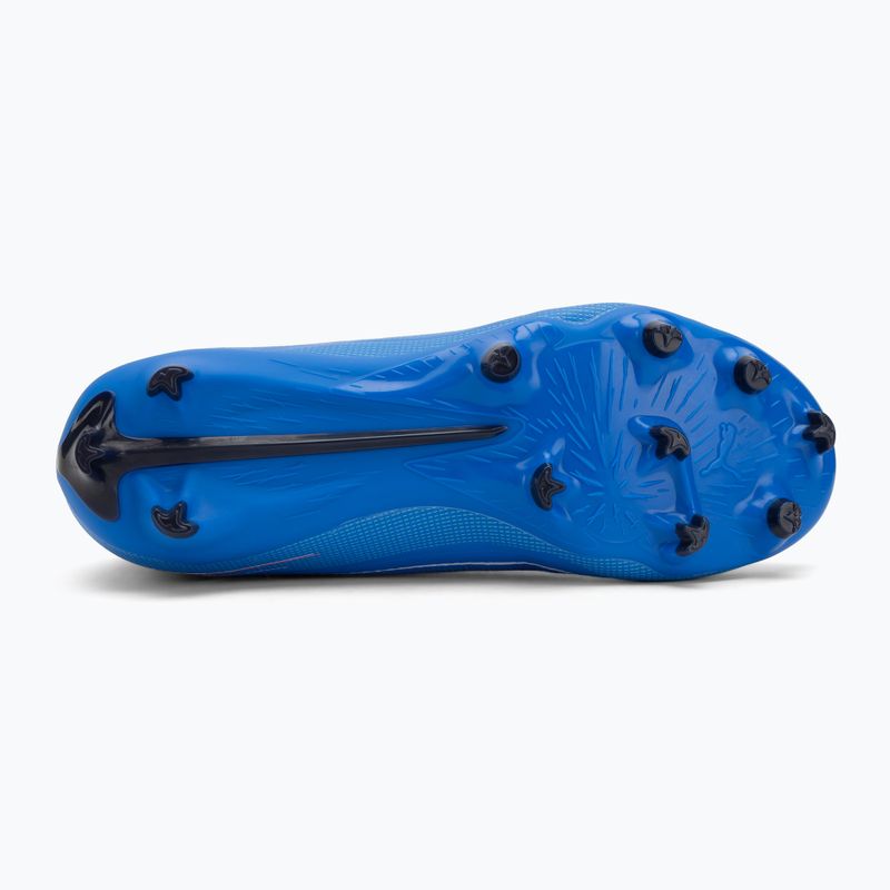 Кросівки футбольні дитячі PUMA Ultra 6 Match FG/AG Jr ultra blue/puma white/glowing red 4