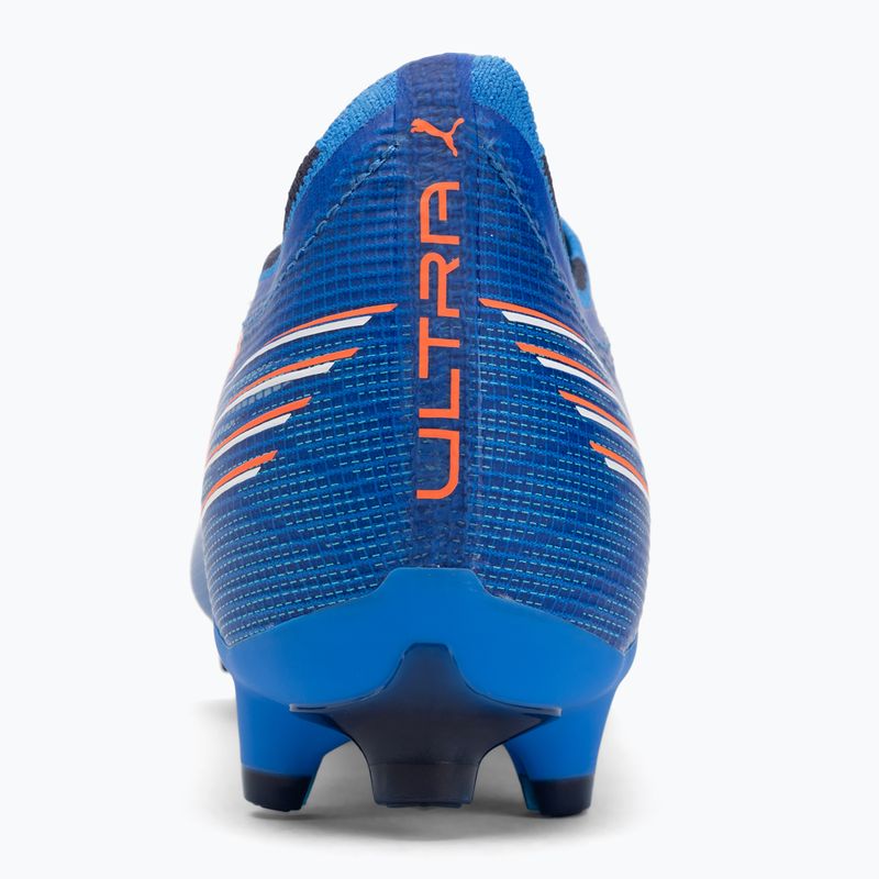 Кросівки футбольні чоловічі PUMA Ultra 6 Match FG/AG ultra blue/puma white/glowing red 6