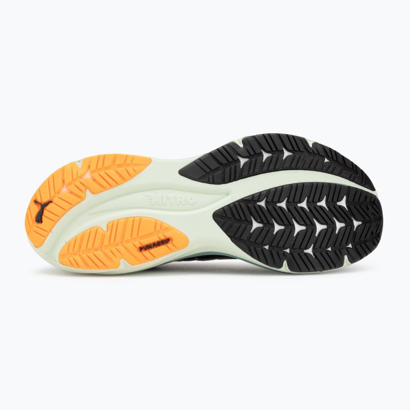 Кросівки для бігу чоловічі PUMA Magnify Nitro 3 green terrain / heat fire 4