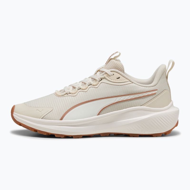 Кросівки для бігу жіночі PUMA Skyrocket Lite Trail alpine snow/puma gold