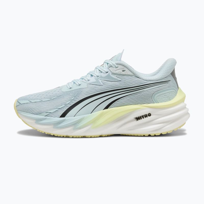 Кросівки для бігу жіночі Puma Velocity Nitro 4 sea glass / gold moon 8