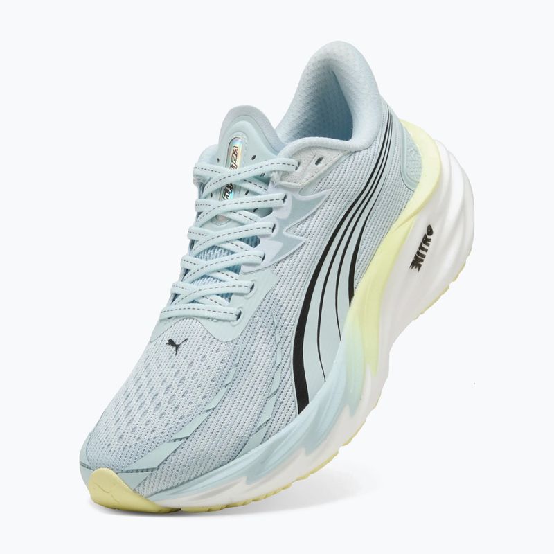 Кросівки для бігу жіночі Puma Velocity Nitro 4 sea glass / gold moon 10
