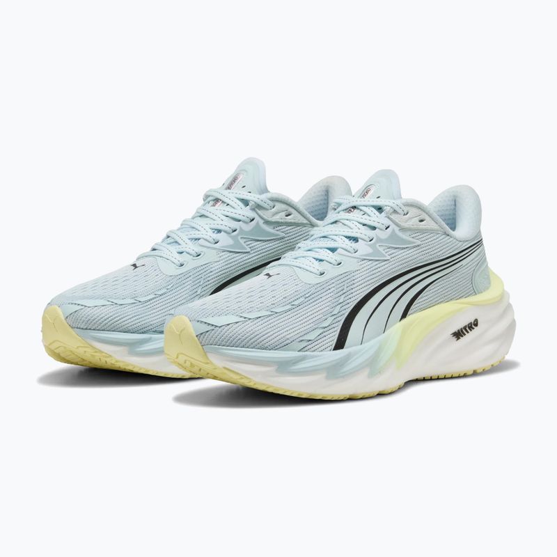 Кросівки для бігу жіночі Puma Velocity Nitro 4 sea glass / gold moon 11