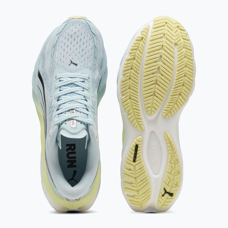 Кросівки для бігу жіночі Puma Velocity Nitro 4 sea glass / gold moon 12