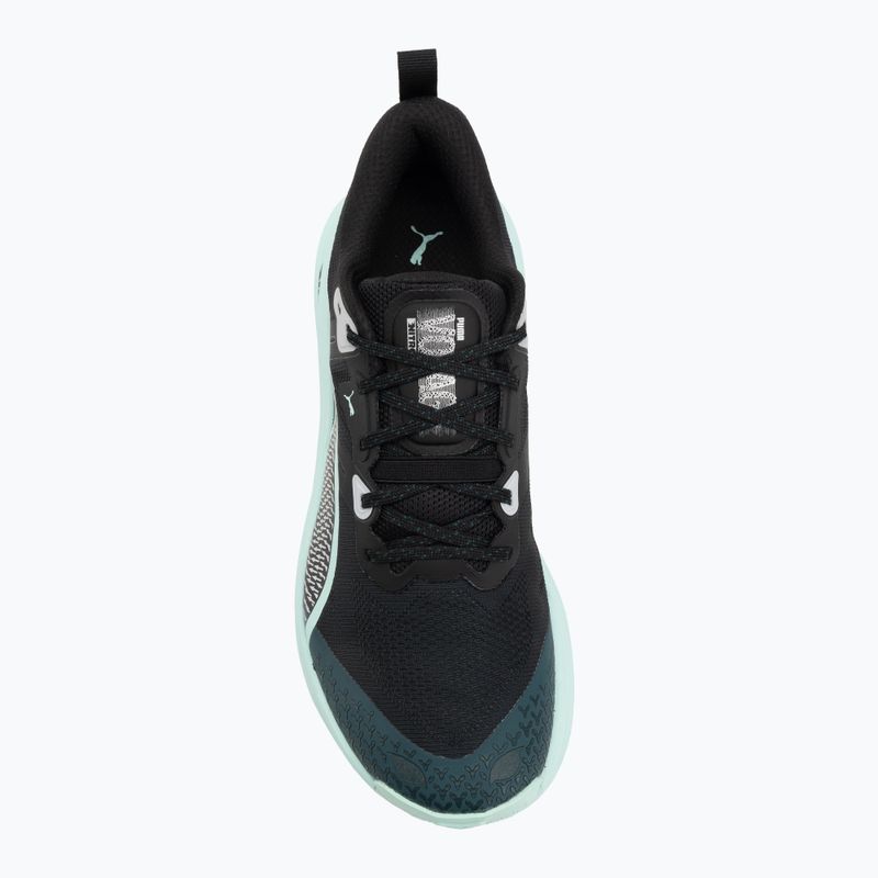 Кросівки для бігу чоловічі PUMA Voyage Nitro 4 green terrain / mint melt 5