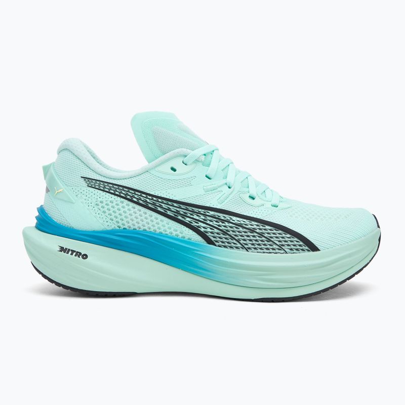 Кросівки для бігу чоловічі PUMA Deviate Nitro 3 mint melt/speed blue 2