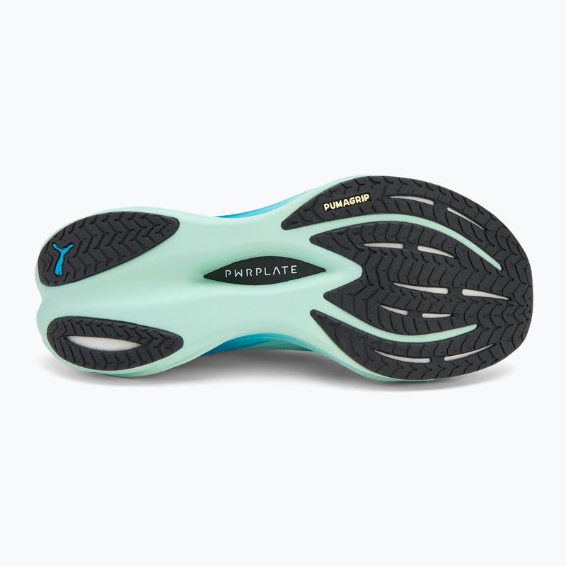 Кросівки для бігу чоловічі PUMA Deviate Nitro 3 mint melt/speed blue 4