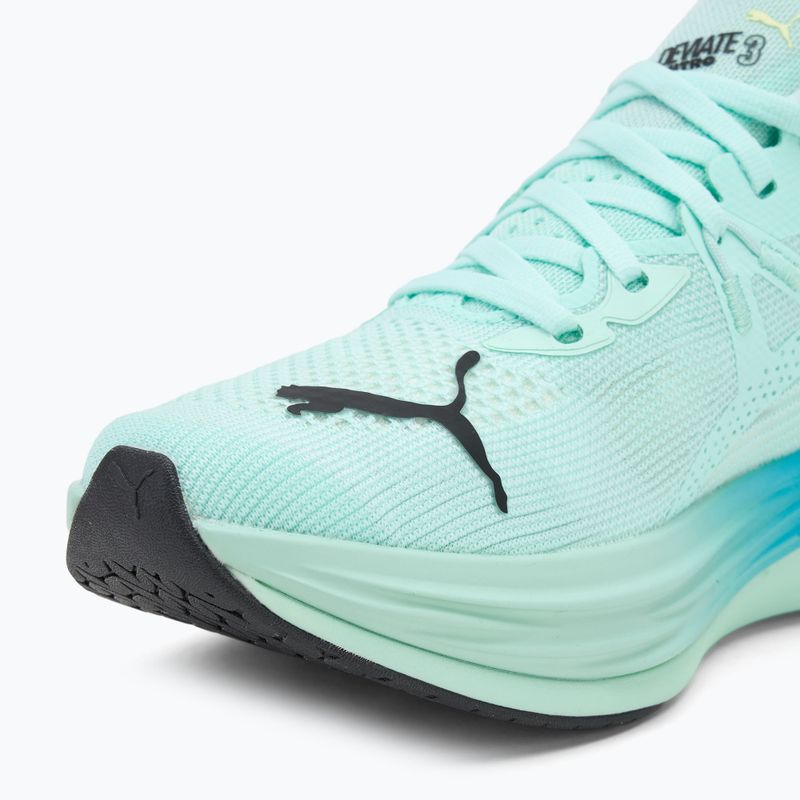 Кросівки для бігу чоловічі PUMA Deviate Nitro 3 mint melt/speed blue 7