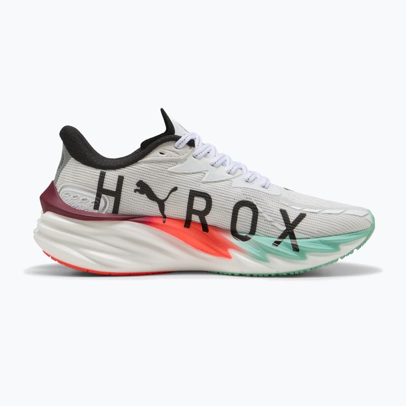 Кросівки для бігу жіночі PUMA Velocity Nitro 4 Hyrox puma white / mint 9