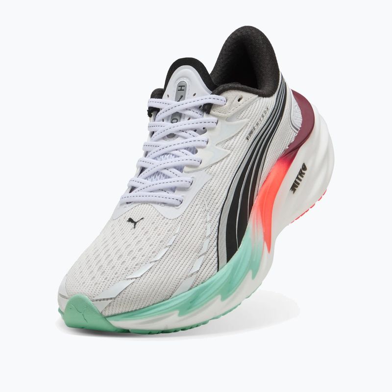 Кросівки для бігу жіночі PUMA Velocity Nitro 4 Hyrox puma white / mint 10