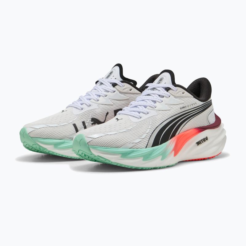 Кросівки для бігу жіночі PUMA Velocity Nitro 4 Hyrox puma white / mint 11