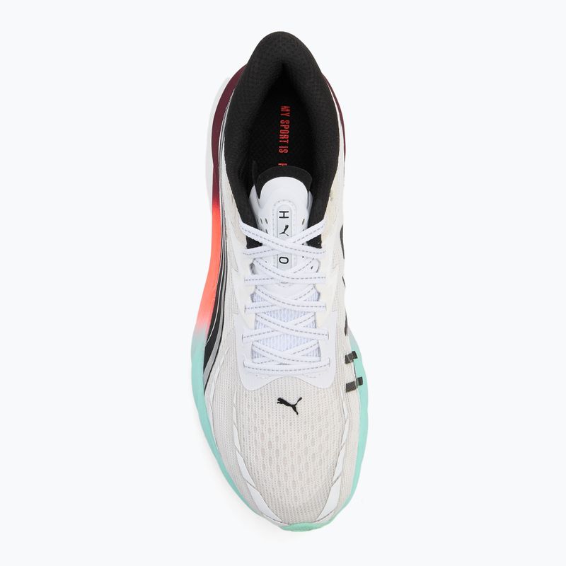 Кросівки для бігу чоловічі PUMA Velocity Nitro 4 Hyrox puma white / mint 5