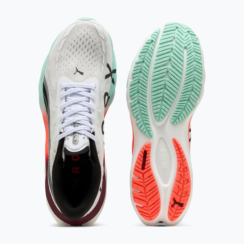 Кросівки для бігу чоловічі PUMA Velocity Nitro 4 Hyrox puma white / mint 12