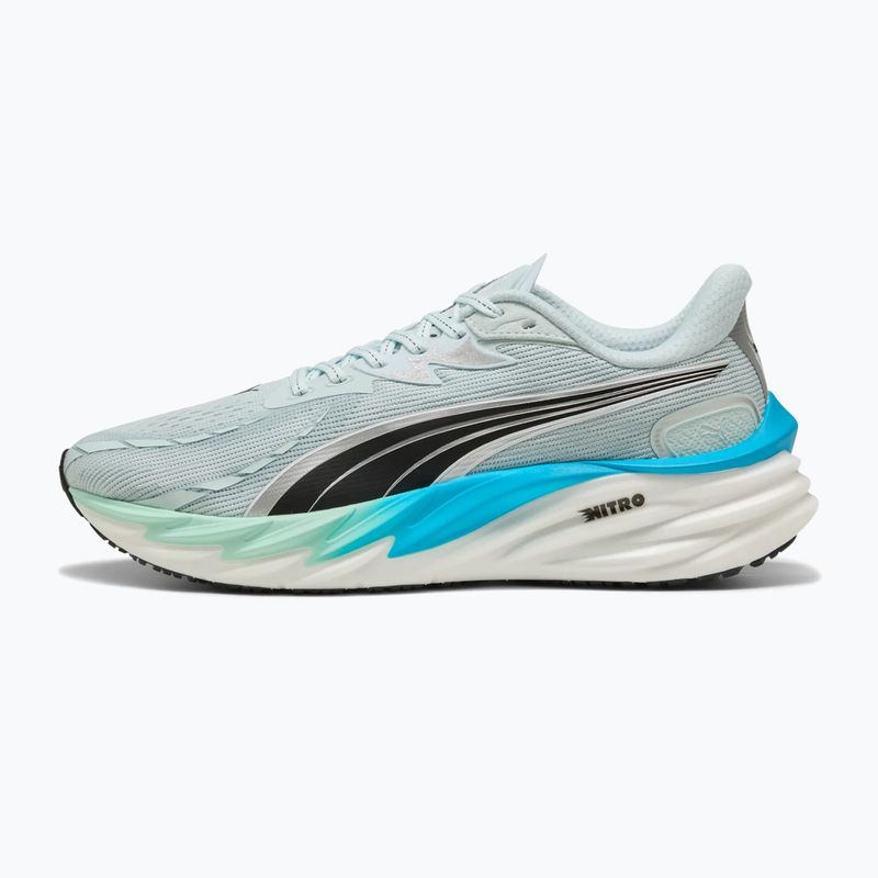 Кросівки для бігу чоловічі Puma Velocity Nitro 4 sea glass / speed blue 8