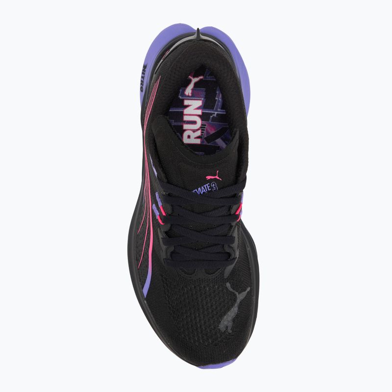 Кросівки для бігу жіночі PUMA Deviate Nitro 3 Digitokyo puma black / fluro pink pes 5